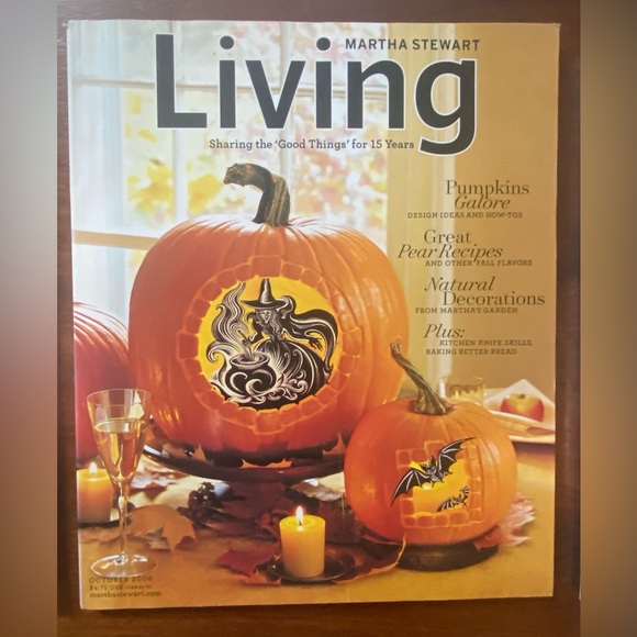 Set of 4 2006 Martha Stewart Living Magazines - Sep, Oct, Nov, Dec - Picture 3 of 5